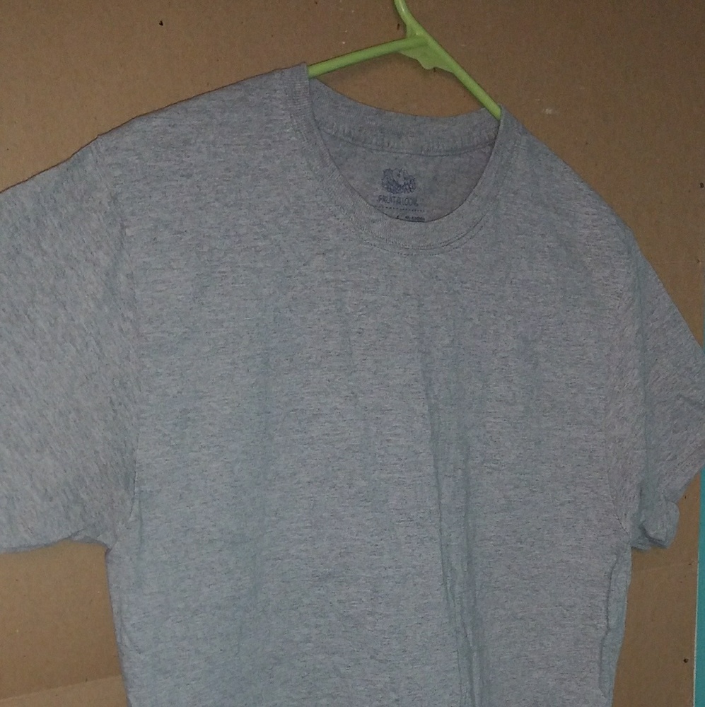 Grau Fruit of the Loom tshirt
